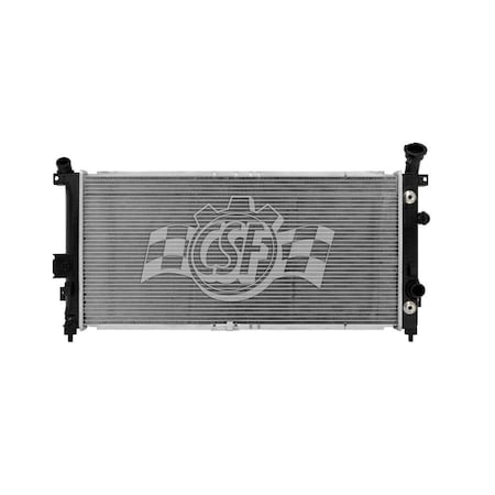 Csf 3448 1 Row Plastic Tank Aluminum Core Radiator 3448